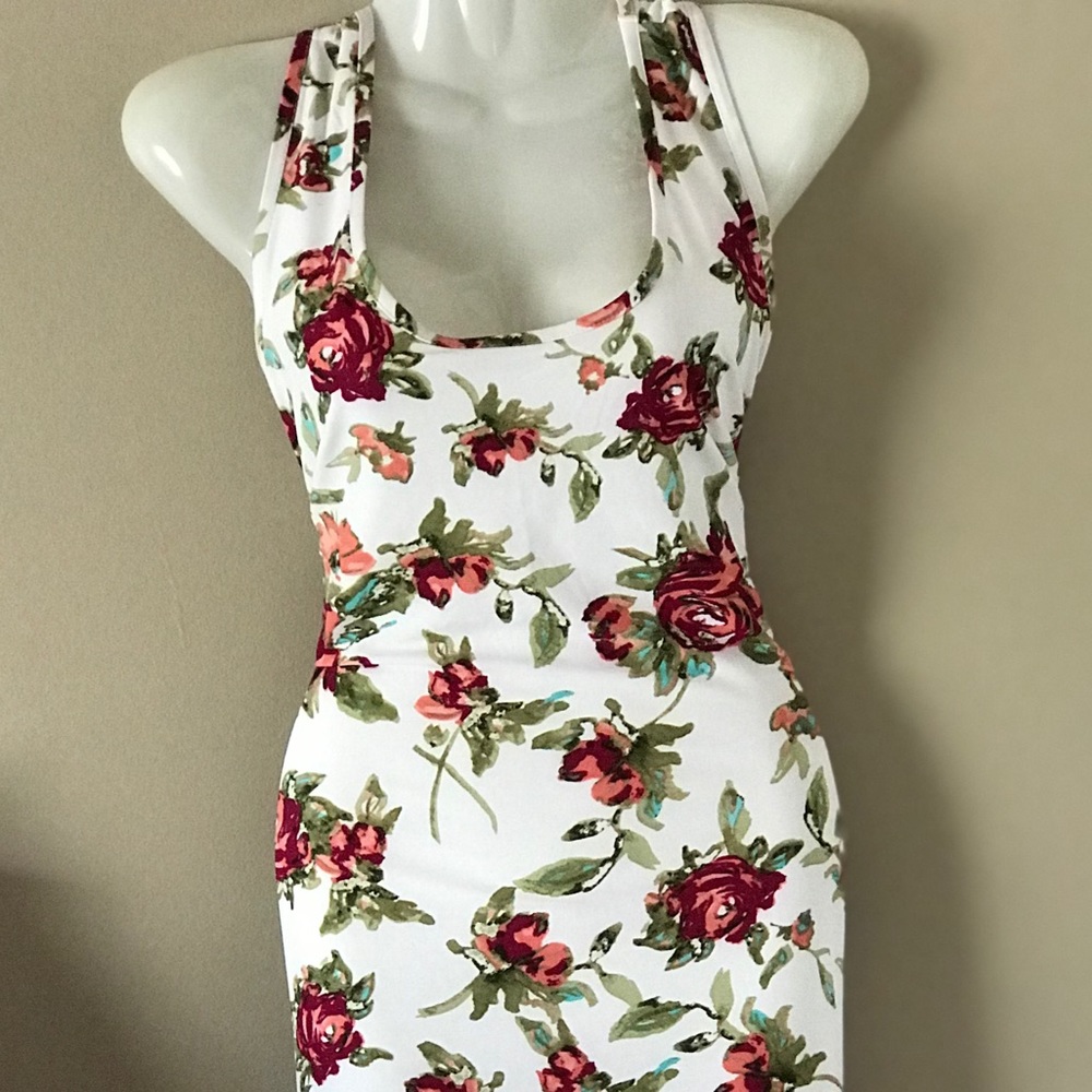 3X Plus Women’s Floral tank dress....EUC